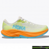 Zapatillas Hoka Rincon 4 Blanca Amarilla Naranja Mujer