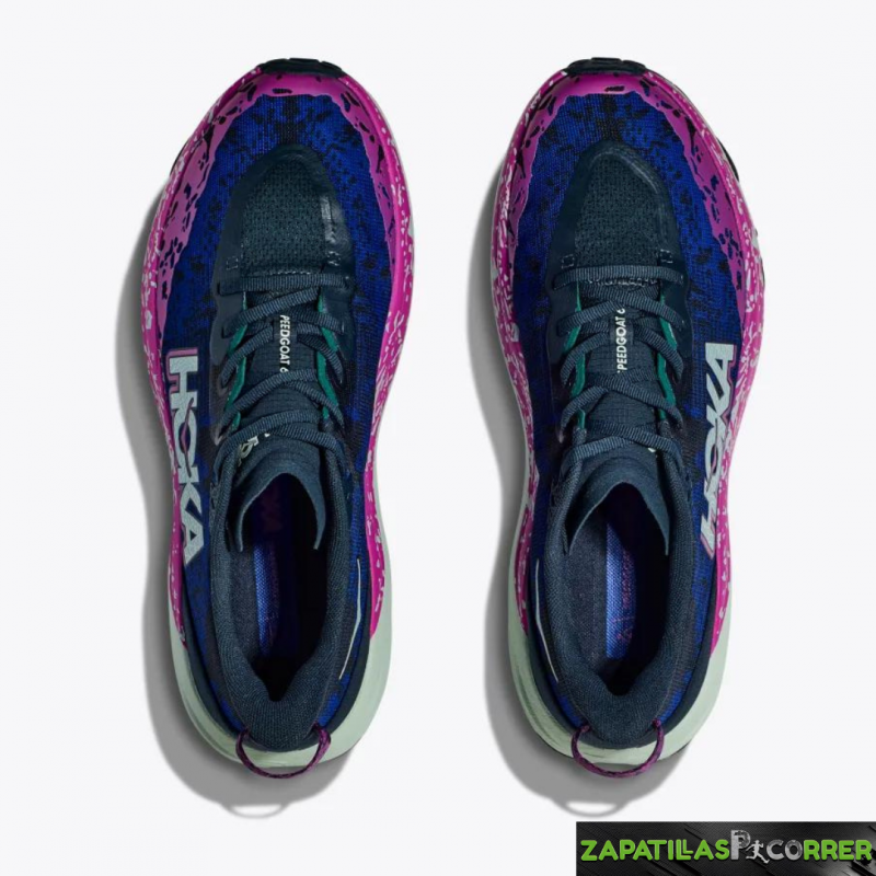 Zapatillas Hoka Speedgoat 6 Azul Rosa