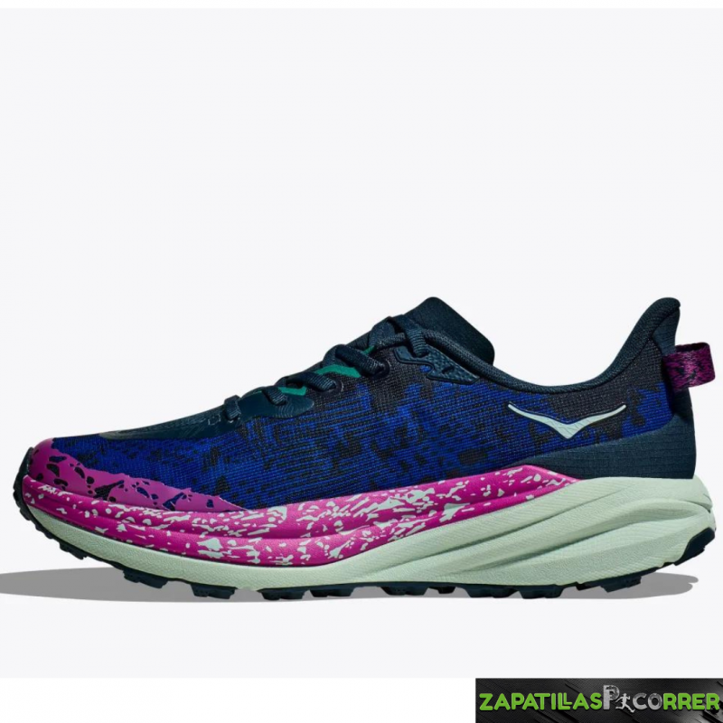 Zapatillas Hoka Speedgoat 6 Azul Rosa