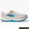 Zapatillas Hoka Rincon 4  Blanca Rosa Azul Mujer