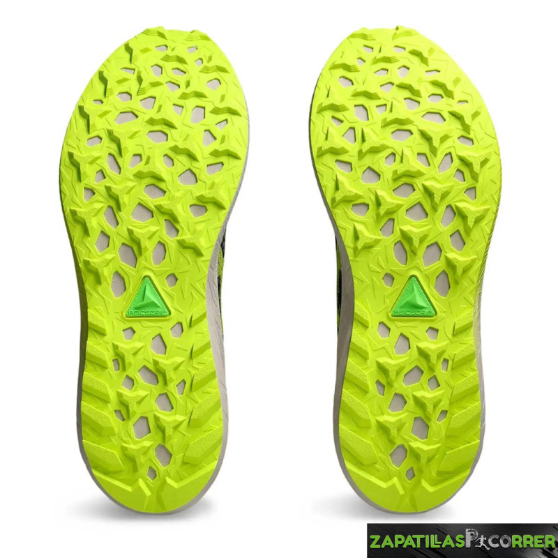 Zapatillas ASICS Fuji Lite 5 Negro Amarillo