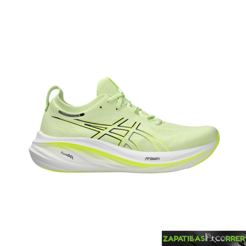 Zapatillas Asics Gel Nimbus 26 Lite Show Gris Verde