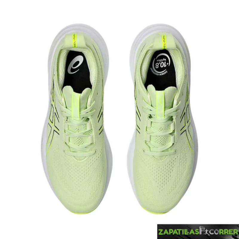 Zapatillas Asics Gel Nimbus 26 Lite Show Gris Verde
