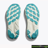 Zapatillas Hoka Clifton 9 Blanca Turquesa Mujer
