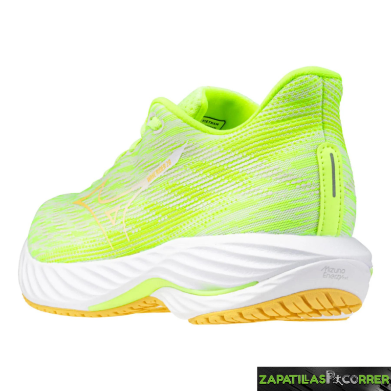 Zapatillas Mizuno Wave Rider 28 Verde Mujer