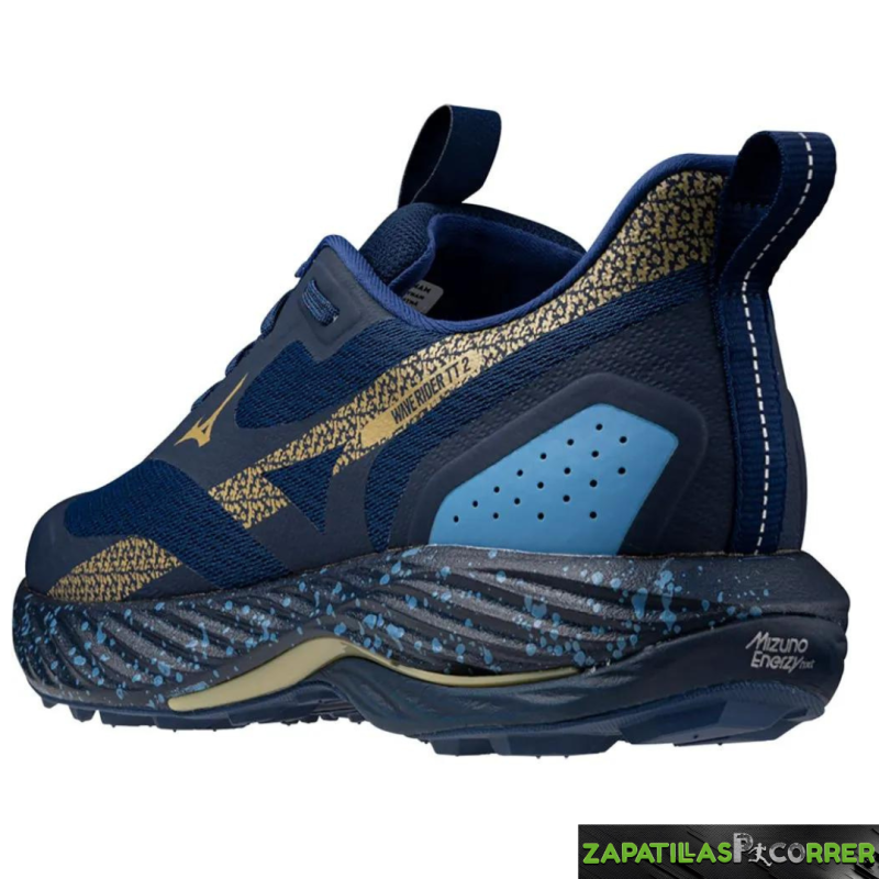Zapatillas de Trail Mizuno Wave Rider TT 2 Azul Oscuro