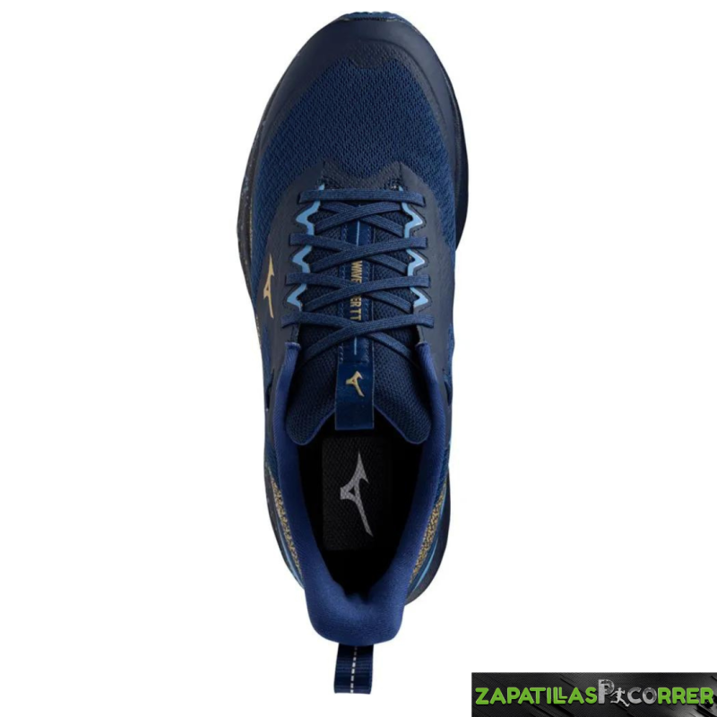 Zapatillas de Trail Mizuno Wave Rider TT 2 Azul Oscuro