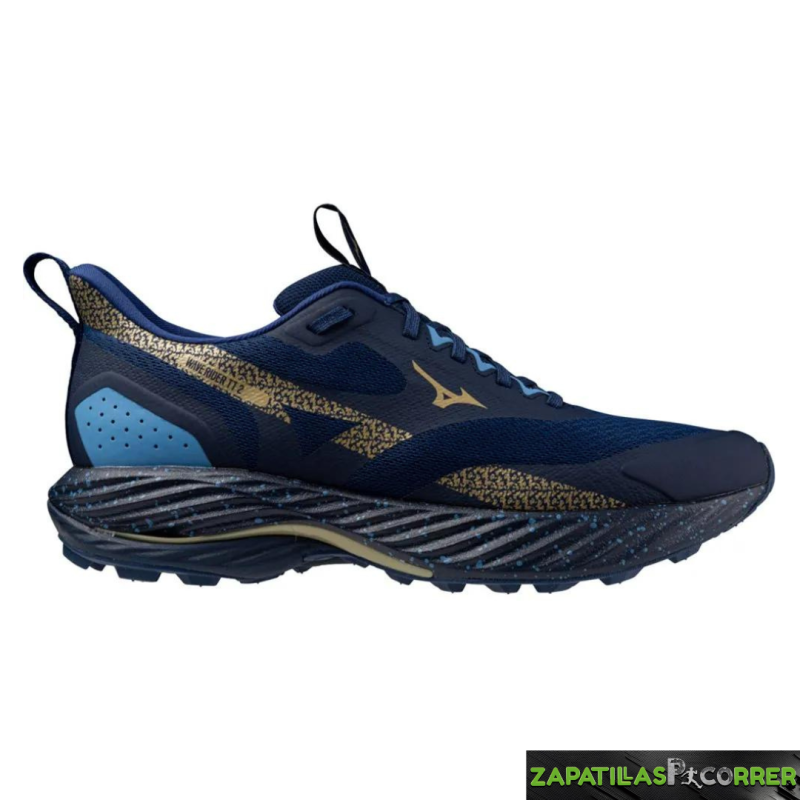 Zapatillas de Trail Mizuno Wave Rider TT 2 Azul Oscuro