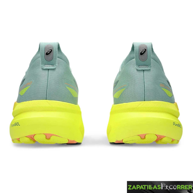 Zapatillas ASICS Gel Kayano 31 Paris Verde Naranja Amarillo