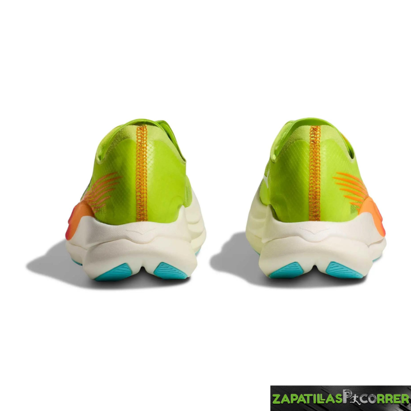 Zapatillas HOKA Rocket X 2 Verde Naranja