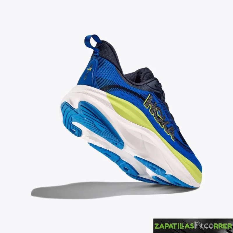 Zapatillas Hoha Skyflow Azul Amarillo