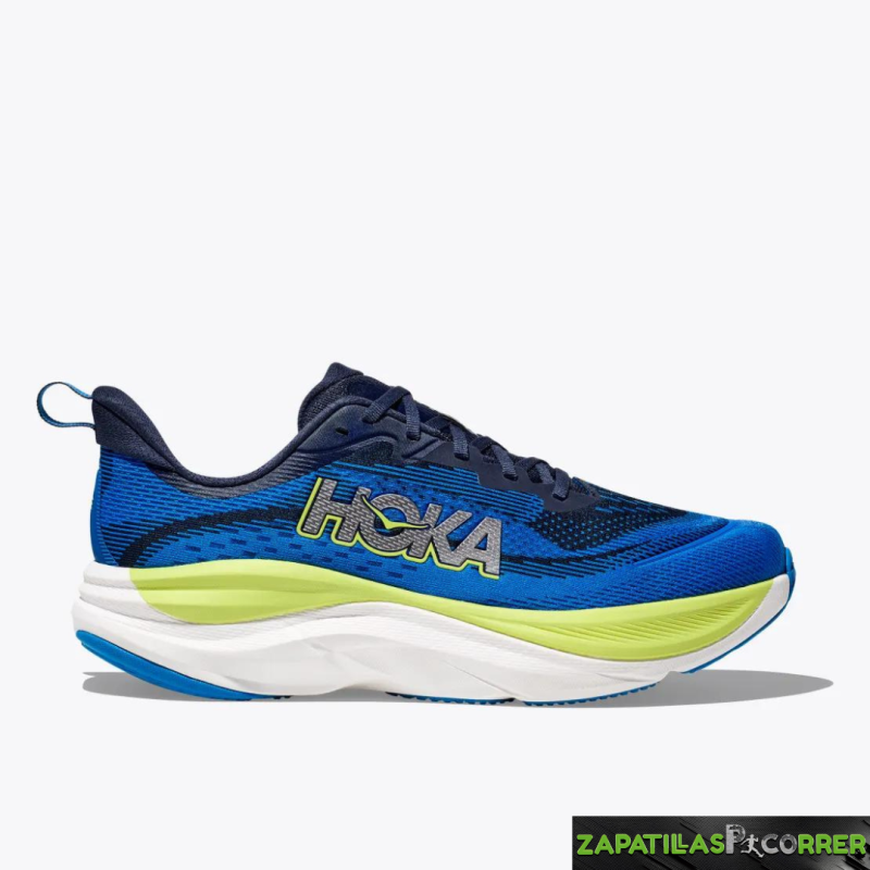 Zapatillas Hoha Skyflow Azul Amarillo