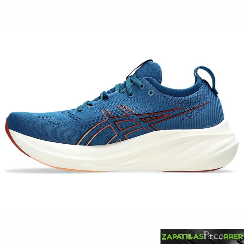 Zapatillas Asics Gel Nimbus 26 Azul Rojo