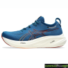 Zapatillas Asics Gel Nimbus 26 Azul Rojo