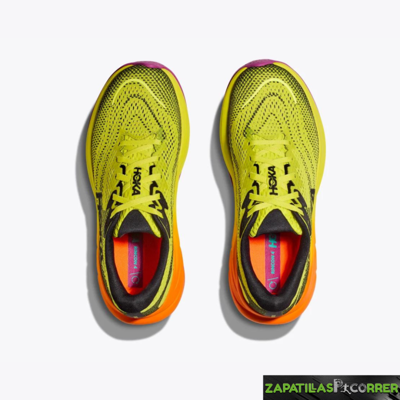 Zapatillas HOKA Rincon 4 Amarillo Naranja Negro