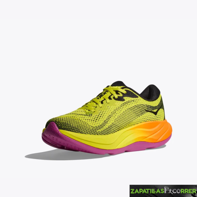 Zapatillas HOKA Rincon 4 Amarillo Naranja Negro