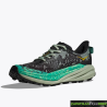 Zapatillas HOKA Speedgoat 6 Negra Verde Mujer