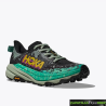 Zapatillas HOKA Speedgoat 6 Negra Verde Mujer