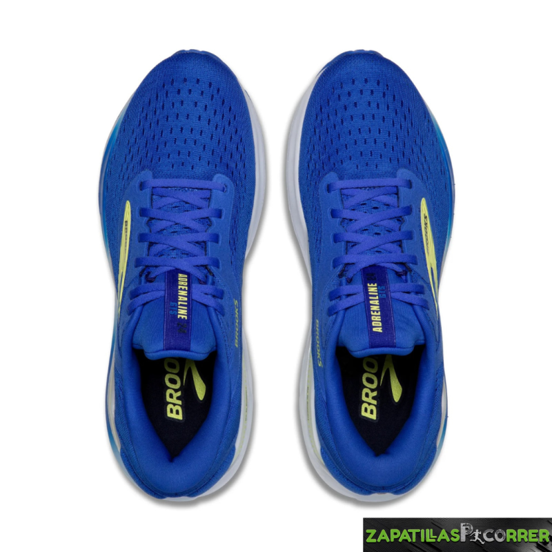 Zapatillas Brooks Adrenaline GTS 24 Azul Amarillo