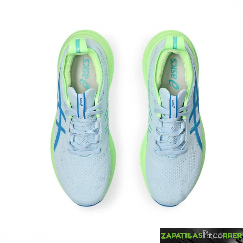 Zapatillas Asics Gel Nimbus 26 Lite Show Gris Verde