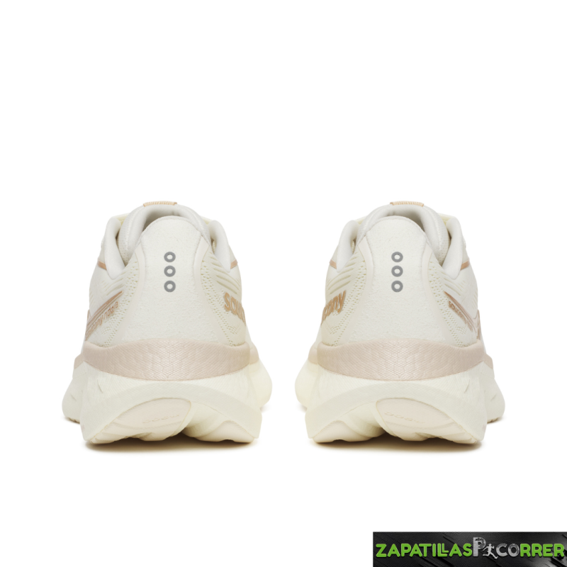 Zapatillas Saucony Ride 18 Vainilla Mujer