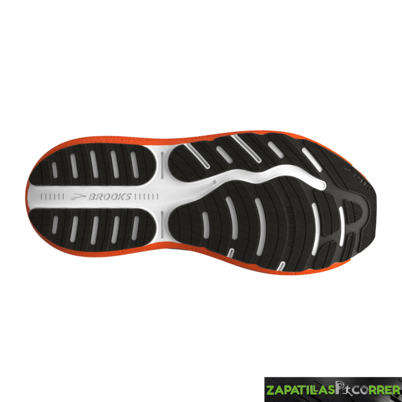 Zapatillas Brooks Ghost MAx 2 Naranja Gris