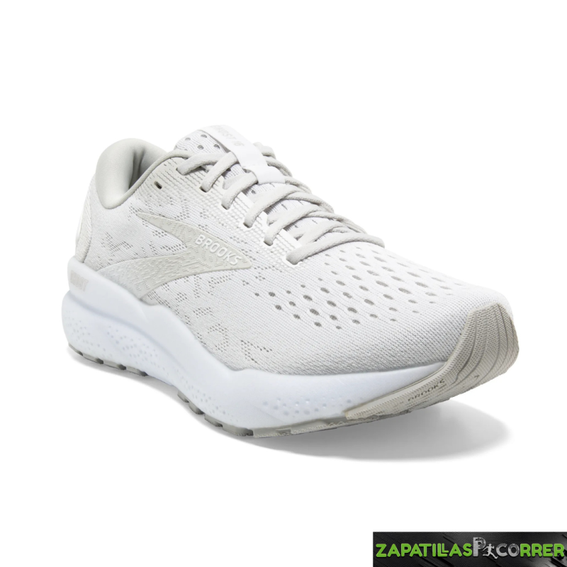 Zapatillas Brooks Ghost 16 Beige Clara Mujer
