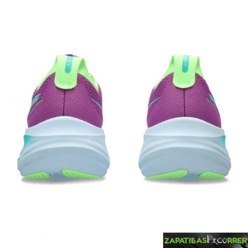 Zapatillas Asics Nimbus 26 Lite Show Moradas Azules  Mujer