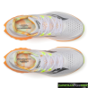 Zapatillas Saucony Endorphin Speed 4 Blanca Gris Naranja placa