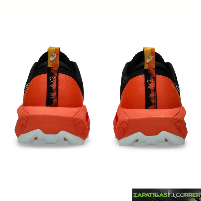 Zapatillas Asics Trabuco 13 Naranja Negra