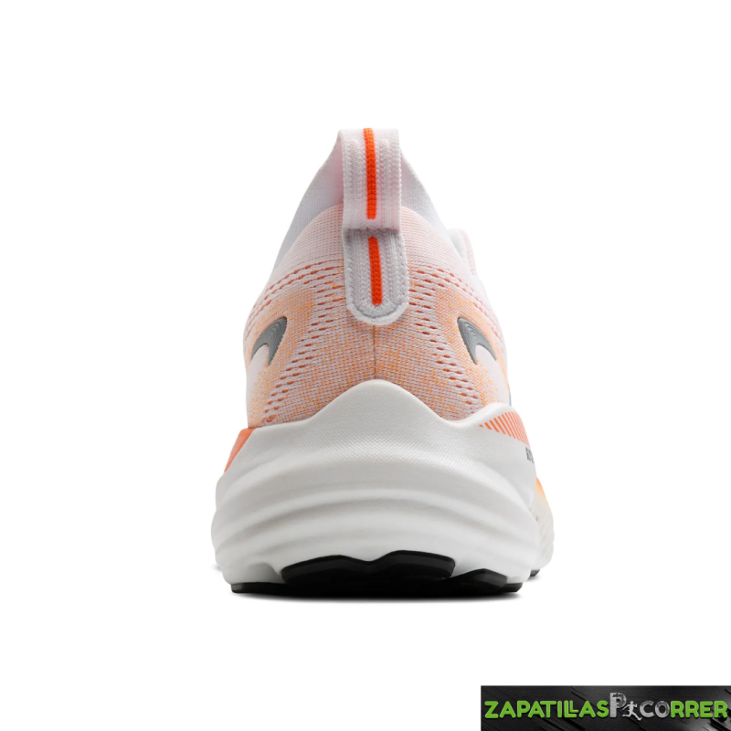 Zapatilla Brooks Gluycerin GTS 22 Blanca Naranja
