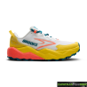 Zapatillas Brooks Caldera 8 Blanca  Naranja Amarilla