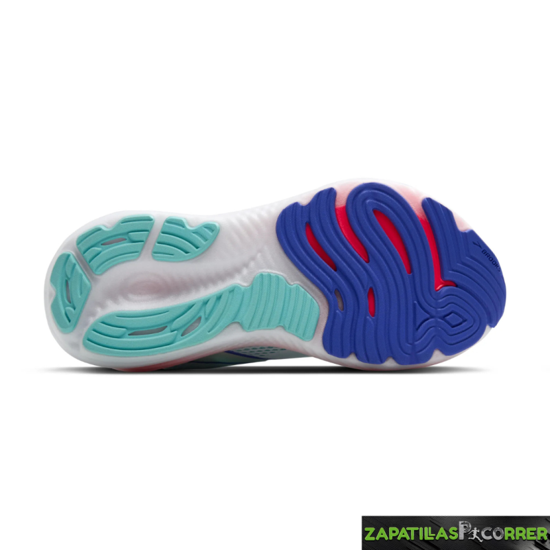 Zapatillas Brooks Glycerin 22 Blanca Verde Mujer