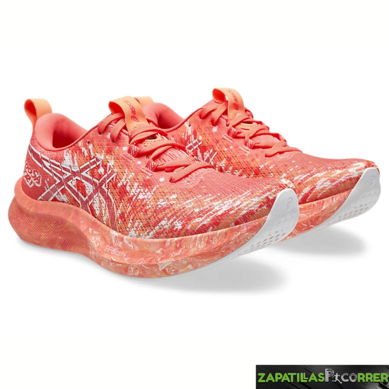 Zapatillas Asics Noosa Tri 16 Mujer Naranja Coral