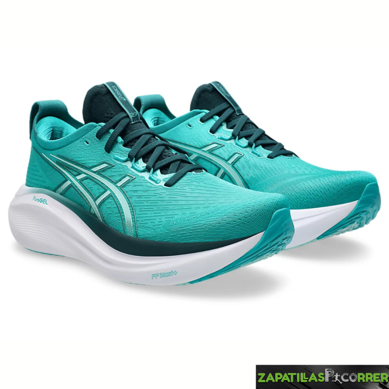Zapatillas Asics Nimbus  27 Verde