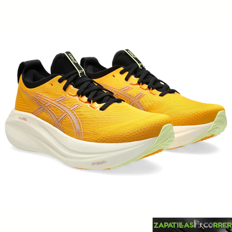 Zapatillas Asics Nimbus  27 Amarilla Yema