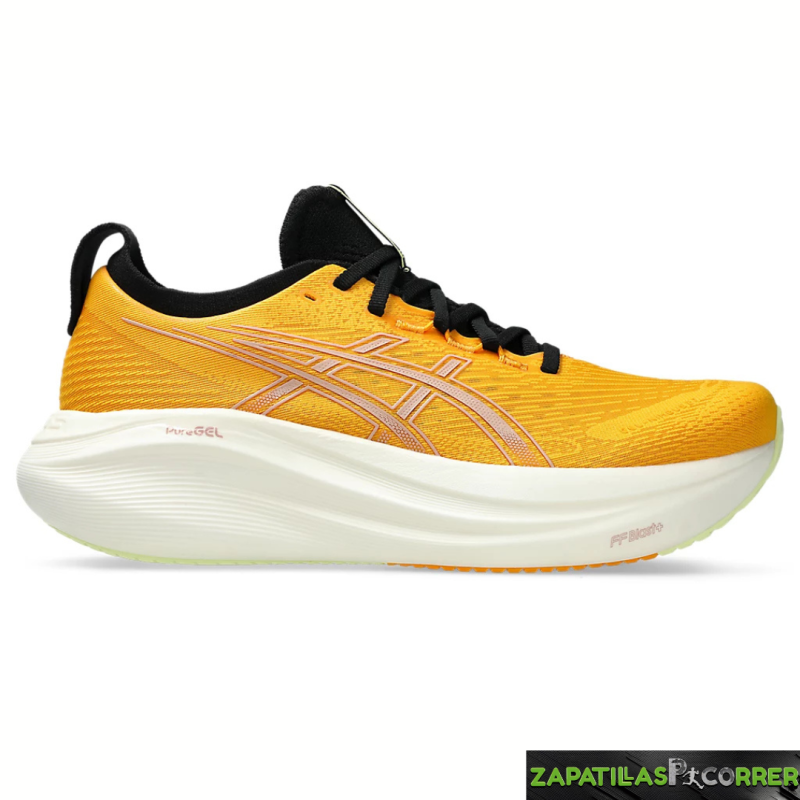 Zapatillas Asics Nimbus  27 Amarilla Yema