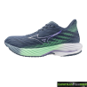 Zapatillas Mizuno Wave Rider 28 Gris Verde Mujer