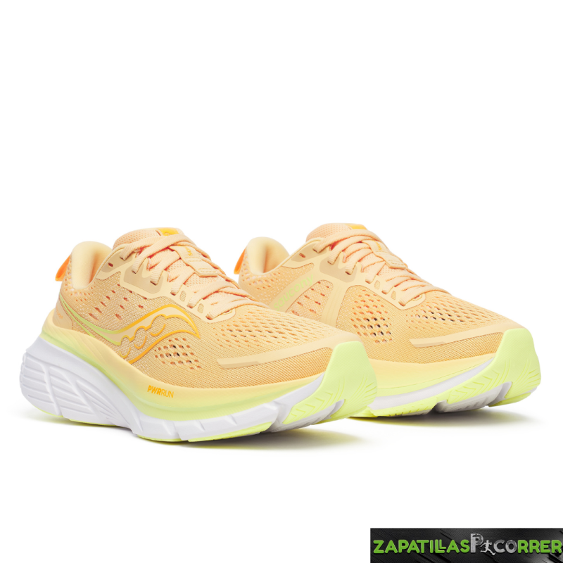 Zapatillas Saucony Guide 18 Mujer Naranja