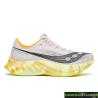 Zapatillas Saucony Endorphin Pro 4 Blanca Naranja  Placa de Carbono
