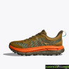 Zapatillas HOKA Mafate Speed 4 Kaki Naranja