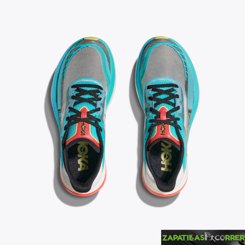 Zapatillas Hoka Cielo X1.2.0 Azul Turquesa