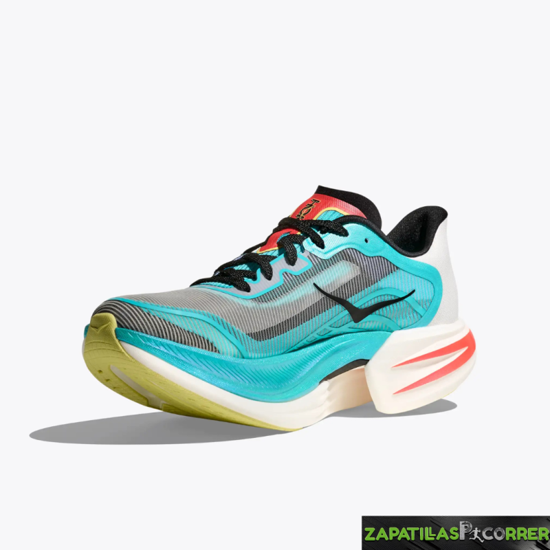 Zapatillas Hoka Cielo X1.2.0 Azul Turquesa