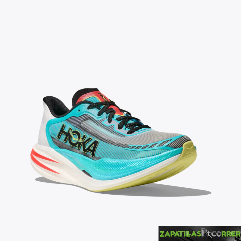 Zapatillas Hoka Cielo X1.2.0 Azul Turquesa
