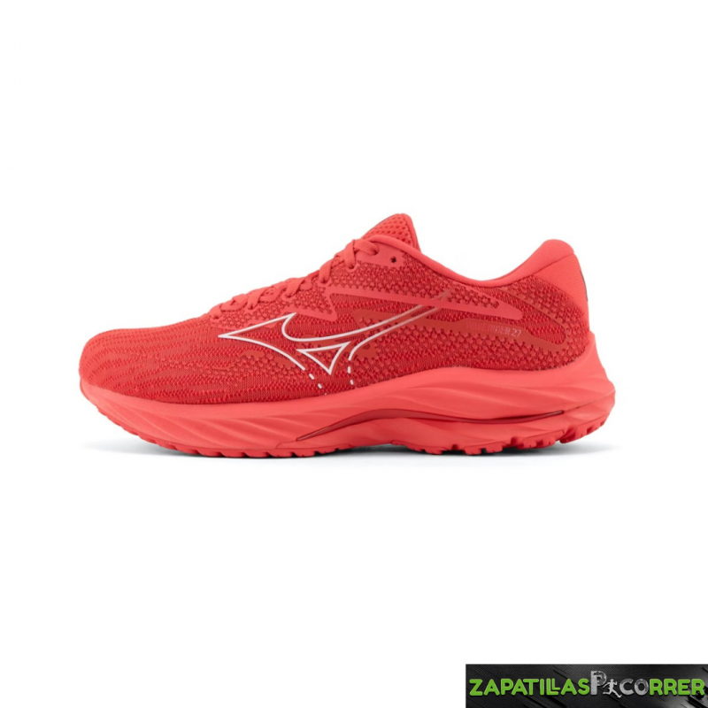 Zapatillas Mizuno Wave Rider 27 rojas naranja