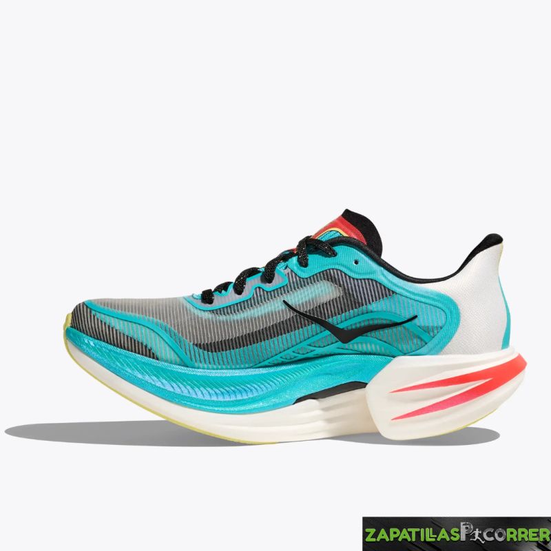 Zapatillas Hoka Cielo X1.2.0 Azul Turquesa