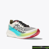 Zapatillas HOKA Rocket X 2 Blanca Turquesa