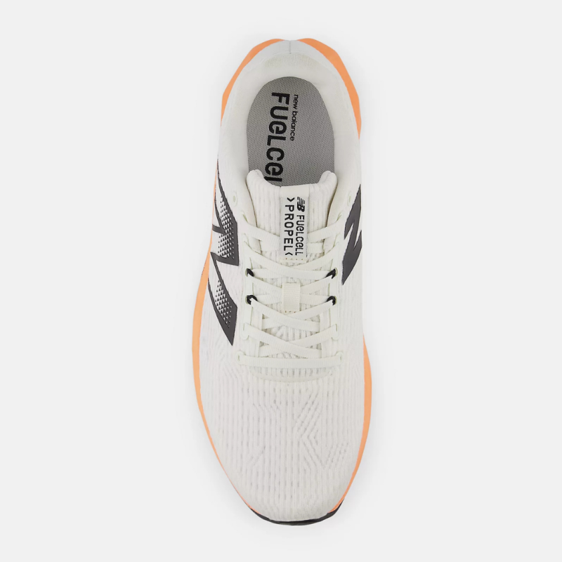 Zapatillas New Balance FuelCell Propel v5 Blanco Naranja