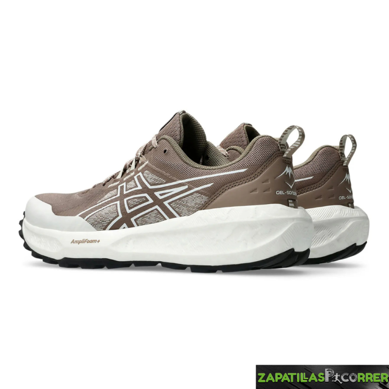 Zapatillas ASICS Gel-Sonoma 8 Marrón Beige Blanco Mujer