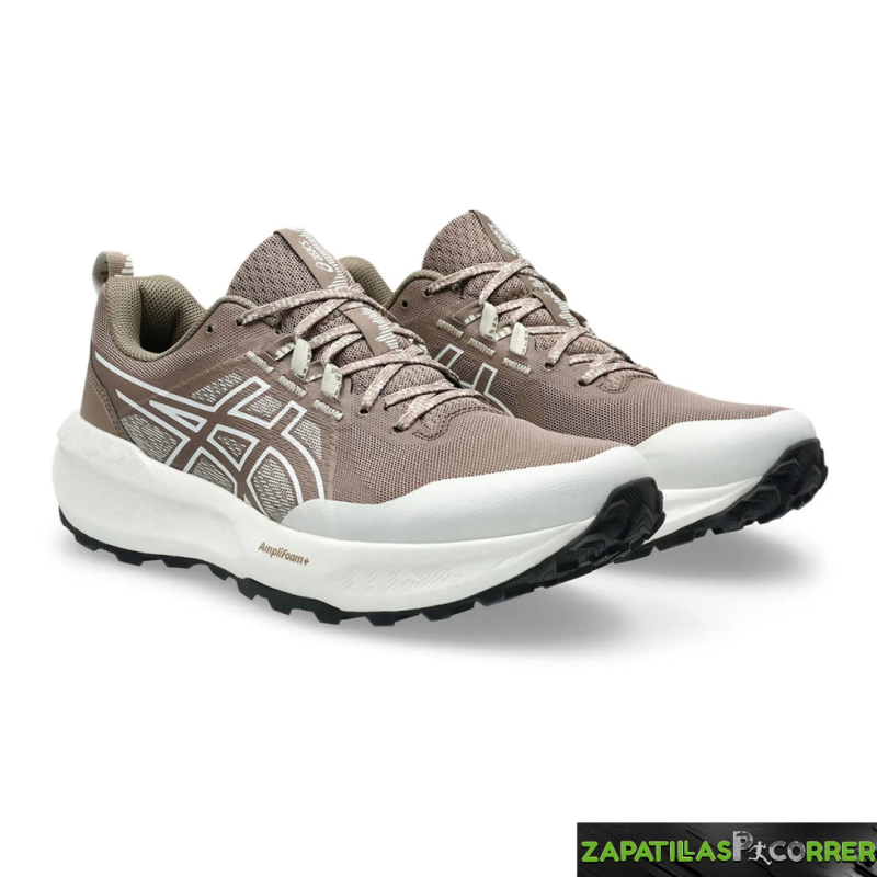 Zapatillas ASICS Gel-Sonoma 8 Marrón Beige Blanco Mujer